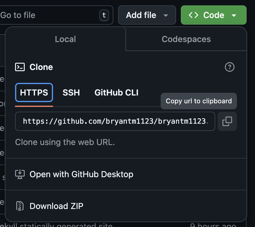 git url
